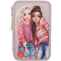 DEPESCHE 11753 TOPModel 3-Fach Federtasche BEST FRIENDS mit LED von DEPESCHE TOPMODEL