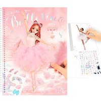 DEPESCHE 12122 Create your TOPModel Malbuch mit Stickern BALLET von DEPESCHE TOPMODEL