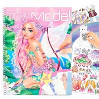 DEPESCHE 12147 Create your TOP Model - Malbuch mit Stickern Fantasy von DEPESCHE TOPMODEL