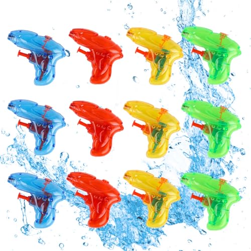 B0DSHGDERAYEE wasserpistole klein,Wasserspritzpistolen,Spritzpistole,Mini Wasserpistolen,Sommer Spielzeug Garten Pool Party Mitgebsel für Kinder8G37 (12PC klein Stil 3) B0DSHGDERAYEE wasserpistole klein,Wasserspritzpistolen,Spritzpistole,Mini Wasserpistolen,Sommer Spielzeug Garten Pool Party Mitgebsel für Kinder8G37 (12PC klein Stil 3) von DERAYEE
