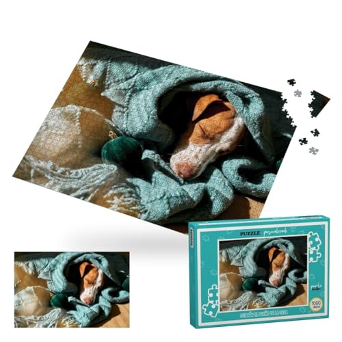 Personalisierbares Puzzle mit Foto aus Pappe, personalisierbar, mit Foto zum Zusammenbauen, originelles Geschenk, personalisierbar, Größe 48 x 68 cm, 1000 Stück von DEREGALOOS