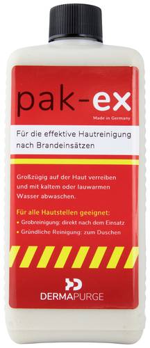 DERMAPURGE pak-ex 500ml 131413 Handreinigungsgel 500ml von DERMAPURGE