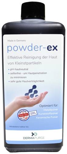 DERMAPURGE powder-ex 500ml 121411 Handreinigungsgel 500ml von DERMAPURGE