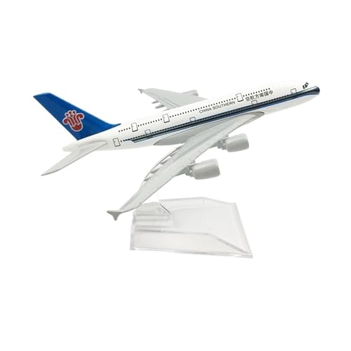DERUNDAOHE Modellflugzeug 16CM Flugzeugmodell Airbus-Serie Simulationsflugzeugmodellspielzeug aus massiver Legierung Sammlung anzeigen (Size : 16CM380) von DERUNDAOHE