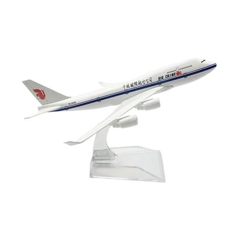 DERUNDAOHE Modellflugzeug Für Air China Boeing 747 Flugzeugmodell Metallsimulation Verkehrsflugzeug Legierung Statisches Dekoratives Flugzeugmodell 1:400 Sammlung anzeigen von DERUNDAOHE