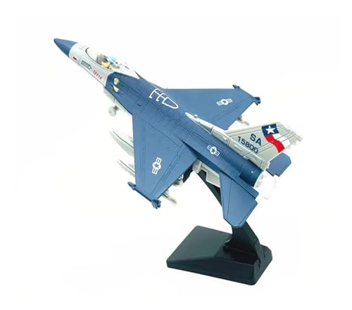 DERUNDAOHE Modellflugzeug Für F16 Modell Legierung Diecast Flugzeug Feine Verarbeitung Sound Licht Flugzeug Modell Original Farbe Box Spielzeug Für Jungen B113 Sammlung anzeigen(Size:Blue) von DERUNDAOHE