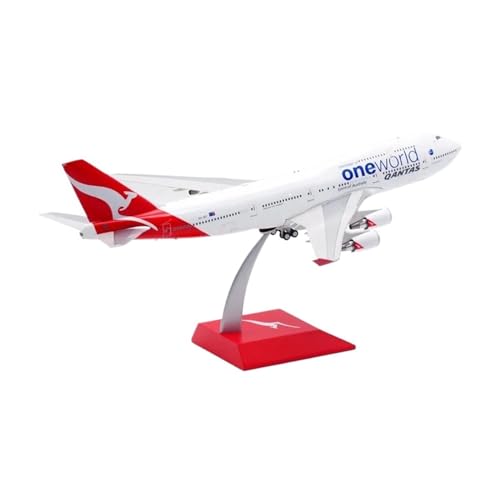 DERUNDAOHE Modellflugzeug Für Inflight Qantas Boeing B747-400 VH-OEF Legierung Passagierflugzeug Modell Sammlung Geschenk Spielzeug Display Maßstab 1:200 Sammlung anzeigen von DERUNDAOHE