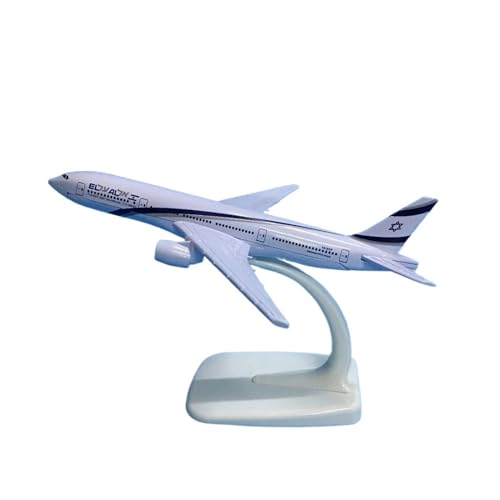 DERUNDAOHE Modellflugzeug Für Israel Airlines B787-9 Modell Legierung Sammlung Display Spielzeug Flugzeug Sammlung Spielzeug 18 cm Maßstab 1:400 Sammlung anzeigen(Size:16cm) von DERUNDAOHE