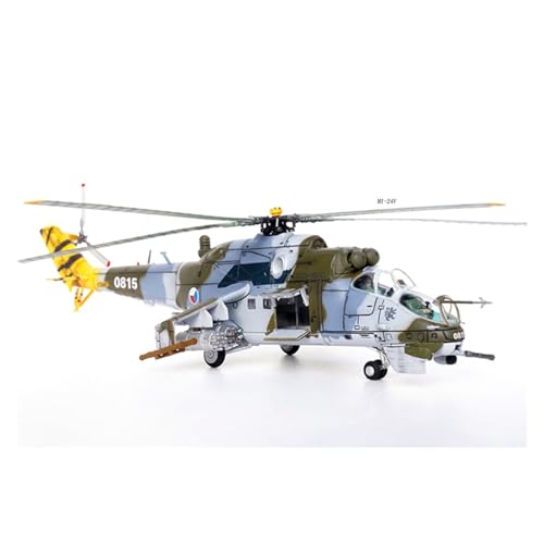 DERUNDAOHE Modellflugzeug Für Mi-24V Deer Bewaffneter Hubschrauber, Flugzeugmodell, Druckguss-Legierung, Statische Anzeige, Souvenir-Sammlung, Spielzeug, Geschenke, 1:72 Sammlung anzeigen von DERUNDAOHE