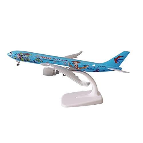 Modellflugzeug 20 cm Für China Eastern Airlines Airbus 330 A330 Cartoon-Flugzeugmodellkanal-Druckgussmodell Sammlung anzeigen(B) von DERUNDAOHE