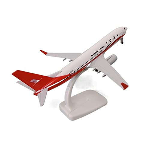Modellflugzeug 20 cm for China Airlines Shanghai Airlines Boeing 737 B737 Flugzeugmodell Spielzeuggeschenk Sammlung anzeigen von DERUNDAOHE
