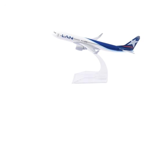 Modellflugzeug Für Brasilien Flugzeugmodell Diecast Metallflugzeuge 1:400 16 cm Für Chile Flugzeug Flugzeugmodell Boeing 777 Sammlung anzeigen(Size:Chile LAN B737) von DERUNDAOHE