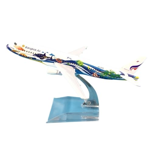 Modellflugzeug Für Thai Bangkok Airlines Airbus 320 A320 Flugzeugmodell W Halterung Legierung Metall 16 cm Sammlung anzeigen von DERUNDAOHE
