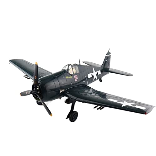 Modellflugzeug Verhältnis 1 32 Für F6f5 Hellcat Commander Alloy Modell Souvenir Display Dekoration Statisches Modellflugzeug Sammlung anzeigen von DERUNDAOHE