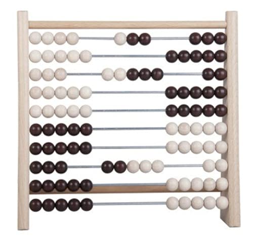 DETOA Abacus Abacus junior 24 x 23 cm Holz weiß/schwarz von DETOA