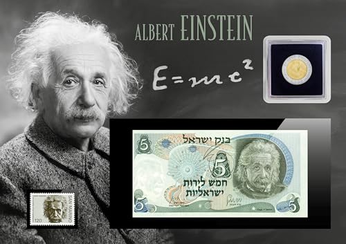 DEUTSCHER MÜNZEXPRESS Albert Einstein | San Marino | Sammleredition | Banknote, Münze und Briefmarke von DEUTSCHER MÜNZEXPRESS