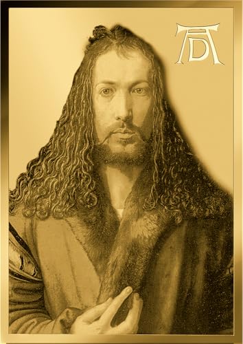 DEUTSCHER MÜNZEXPRESS Albrecht Dürer | Selbstbildnis | Feingoldbarren | Mehrwertsteuerfrei | In Coincard | Mit Echtheitszertifikat von DEUTSCHER MÜNZEXPRESS