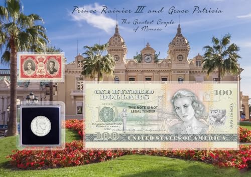 DEUTSCHER MÜNZEXPRESS Grace Kelly und Fürst Rainier | Monaco | Sammleredition | Banknote, Münze und Briefmarke | Interessante Informationen von DEUTSCHER MÜNZEXPRESS