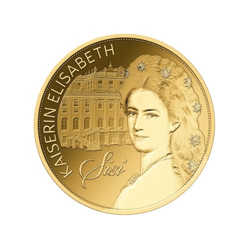 DEUTSCHER MÜNZEXPRESS Kaiserin Elisabeth - Sisi | Sammlermünze | Feingold | Mehrwertsteuerfrei | In Coincard | Limitierte Auflage von DEUTSCHER MÜNZEXPRESS