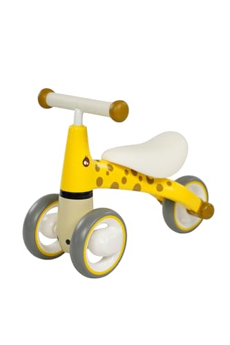 Devessport Kohala Baby Dreirad, Giraffe für Kinder, leicht, sicher und lustig, für drinnen und draußen, ideal für die motorische Entwicklung von Kindern, bis 20 kg, 24 x 51,5 x 18,5 cm von DEVESSPORT