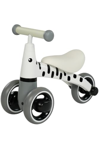 Devessport Kohala Baby Dreirad Zebra für Kinder, leicht, sicher und lustig, für drinnen und draußen, ideal für die motorische Entwicklung von Kindern, bis 20 kg, 24 x 51,5 x 18,5 cm von DEVESSPORT