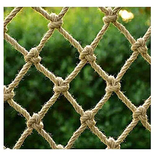 Sicheres Netting Outdoor-Seilnetz, kindersicheres Netz, Treppen-Balkon-Anti-Fall-Netz, Outdoor-Gebäudeschutznetz, Spielplatz-Hinterhof-Zaunnetz(8X10cm,1x1m(3.28X3.28ft)) von DEWADE