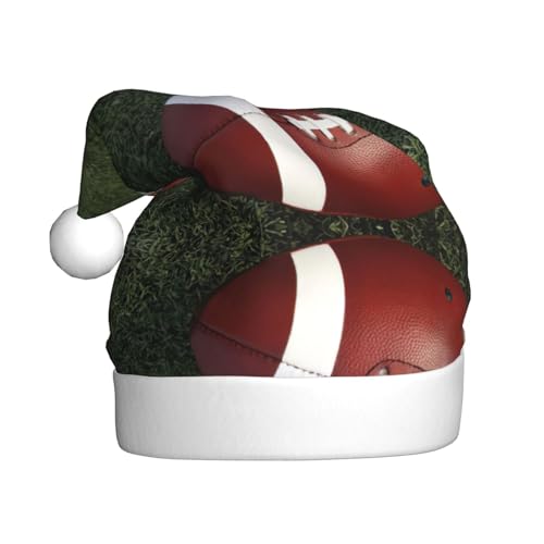 DEXNEL American Football Nikolausmützen für Erwachsene Männer Frauen Weihnachten Urlaub Neujahr Weihnachten Party Supplies Geschenke von DEXNEL