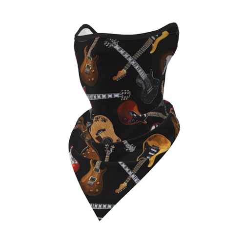 DEXNEL Gitarren Gesichtsmaske Sommer Abdeckung Schutz Sturmhaube Herren Damen für Strandaktivitäten DEXNEL Gitarren Gesichtsmaske Sommer Abdeckung Schutz Sturmhaube Herren Damen für Strandaktivitäten von DEXNEL