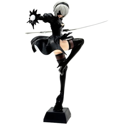 2B Figur No.2 Type B Anime Figuren Spiel Statue PVC 2Bautomata Figur Modell Desktop Ornamente Sammlerstücke 24cm 2B Figur No.2 Type B Anime Figuren Spiel Statue PVC 2Bautomata Figur Modell Desktop Ornamente Sammlerstücke 24cm von DEXSHUN