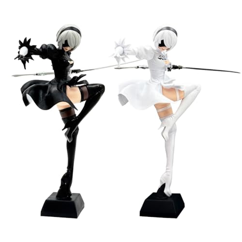 2pcs 2B Figur No.2 Type B Anime Figuren Spiel Statue PVC 2Bautomata Figur Modell Desktop Ornamente Sammlerstücke 24cm 2pcs 2B Figur No.2 Type B Anime Figuren Spiel Statue PVC 2Bautomata Figur Modell Desktop Ornamente Sammlerstücke 24cm von DEXSHUN