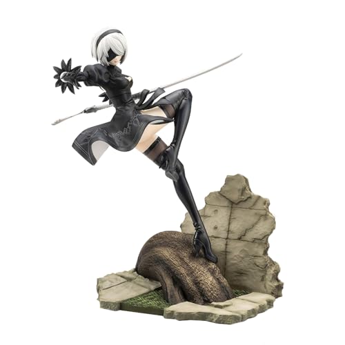 2B Figur Anime 2Byorha Figur Statue Cartoon Modellfigur PVC Skulpture Dekoration Sammlerstück Geschenk für Anime Fans 24 cm 2B Figur Anime 2Byorha Figur Statue Cartoon Modellfigur PVC Skulpture Dekoration Sammlerstück Geschenk für Anime Fans 24 cm von DEXSHUN