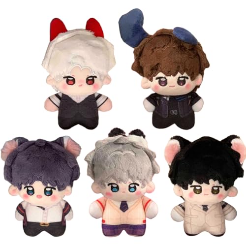 DEXSHUN 5 Stücke Xavier/Zayne/Sylus/Rafayel Figur Anime Plüsch Backpack Keychain Bag Schoolbag Anhänger Schultasche Plushies Niedlicher Cartoon Keychain 10cm DEXSHUN 5 Stücke Xavier/Zayne/Sylus/Rafayel Figur Anime Plüsch Backpack Keychain Bag Schoolbag Anhänger Schultasche Plushies Niedlicher Cartoon Keychain 10cm von DEXSHUN