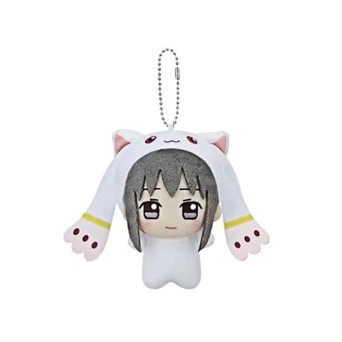 DEXSHUN Akemi Homura Soft Figur Anime Stuffed Plush Keychain Bag Schoolbag Anhänger Schultasche Plushies Niedlicher Cartoon Keychain Decoration Collectibles Gifts 10cm DEXSHUN Akemi Homura Soft Figur Anime Stuffed Plush Keychain Bag Schoolbag Anhänger Schultasche Plushies Niedlicher Cartoon Keychain Decoration Collectibles Gifts 10cm von DEXSHUN