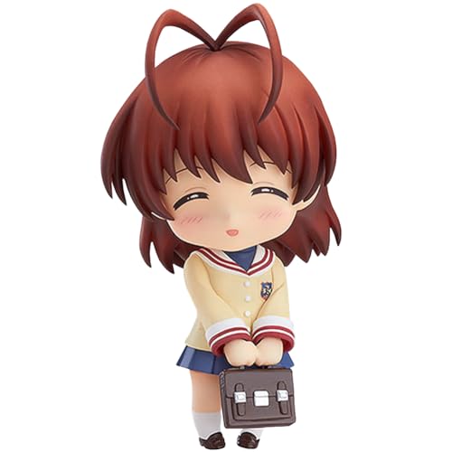 DEXSHUN Anime Figur Furukawa Nagisa Actionfigur Anime Mini Niedlich Modell, Gesicht Austauschbar, Gelenk Beweglich, Teile Abnehmbar, 10cm, PVC, Deskto Dekoration Geschenk Sammlerstück von DEXSHUN