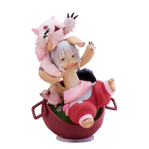 DEXSHUN Anime Figure Nanachi Figur Anime Actionfigur Niedliches Cartoon Figur Nanachi Sitzende Statue PVC Skulpture Sammlermodell Geschenk Figurine 18cm von DEXSHUN