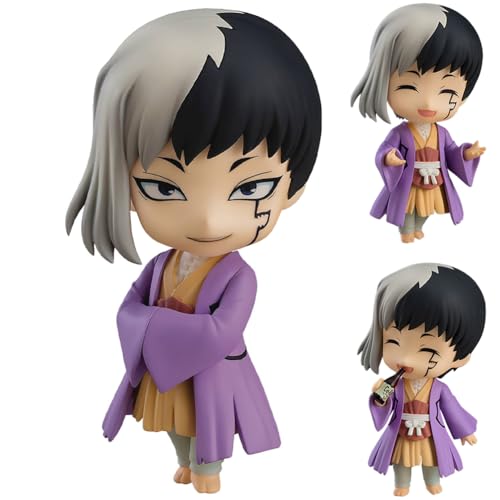 DEXSHUN Asagiri Gen Figur Anime Niedliche Cartoon Modell mit austauschbare Gesichter Bewegliche Anime Merch PVC Dekoration Geschenke für Fans 10cm DEXSHUN Asagiri Gen Figur Anime Niedliche Cartoon Modell mit austauschbare Gesichter Bewegliche Anime Merch PVC Dekoration Geschenke für Fans 10cm von DEXSHUN