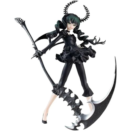 DEXSHUN Dead Master Figur Takanashi Yomi Actionfigur Anime Modell Statue Takanashi Yomi Stehende Modellfigur mit Sichel 18cm PVC Skulptur Dekoration Sammlerstück Geschenk für Anime Fans von DEXSHUN