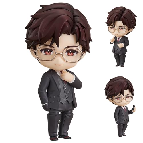 DEXSHUN Evan Actionfigur Anime Charakter Modell Statue, 10cm, Beweglich, Gesicht austauschbar, Gelenk beweglich, Teile abnehmbar, PVC, Deskto Dekoration Geschenk Sammlerstück von DEXSHUN