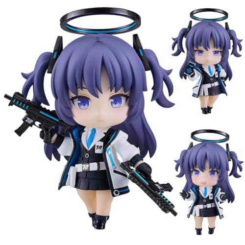 DEXSHUN Hayase Yūka Actionfigur Anime Charakter Modell Statue, 10cm, Beweglich, Gesicht austauschbar, Gelenk beweglich, Teile abnehmbar, PVC, Deskto Dekoration Geschenk Sammlerstück von DEXSHUN