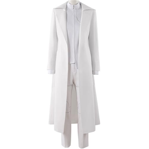 DEXSHUN Ivan Cosplay Kostüm Weiße Anzug mit Perücke Anime Cosplay Ivan Outfits Halloween Rollenspiel Kostüm für Herren DEXSHUN Ivan Cosplay Kostüm Weiße Anzug mit Perücke Anime Cosplay Ivan Outfits Halloween Rollenspiel Kostüm für Herren von DEXSHUN