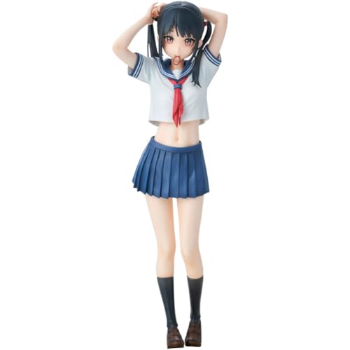 DEXSHUN Kantoku Figur Anime Figur Modell Illustration JK Mädchen Kantoku Statue mit Austauschbares Zubehör PVC Statue Modell Desktop Ornamente 28cm DEXSHUN Kantoku Figur Anime Figur Modell Illustration JK Mädchen Kantoku Statue mit Austauschbares Zubehör PVC Statue Modell Desktop Ornamente 28cm von DEXSHUN