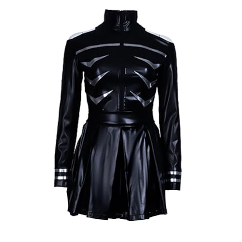 DEXSHUN Kirishima Tōka Cosplay Kostüm Kirishima Schwarz Kleider Kampfanzug Uniform Damen Halloween Karneval Party Comic Ausstellung Outfits DEXSHUN Kirishima Tōka Cosplay Kostüm Kirishima Schwarz Kleider Kampfanzug Uniform Damen Halloween Karneval Party Comic Ausstellung Outfits von DEXSHUN