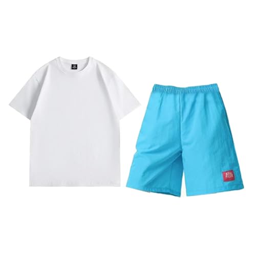 DEXSHUN Shizuka Kuze Cosplay Kostüm Anime T-Shirt aus Baumwolle Blaue Shorts Halloween Cosplay Full Set Karneval Party Kostüm DEXSHUN Shizuka Kuze Cosplay Kostüm Anime T-Shirt aus Baumwolle Blaue Shorts Halloween Cosplay Full Set Karneval Party Kostüm von DEXSHUN