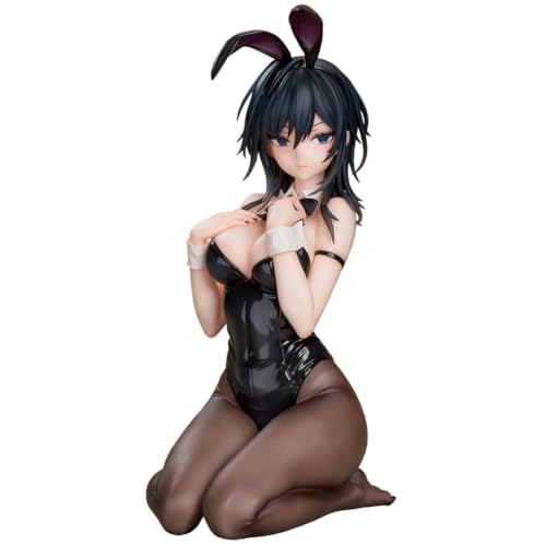 DEXSHUN Yokoyama Ishimi Original Malerei Anime Figur 17CM Nudel Stopper Anime Bunny Girl Cartoon kniend Pose Charakter Modell Handmade Collectible Desktop-Dekoration für Fans von DEXSHUN