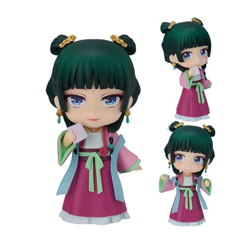 Maomao Figur Anime Niedliche Cartoon Charakter Maomao Modell mit austauschbare Gesichter Bewegliche Anime Merch PVC Dekoration Geschenke für Fans 10cm Maomao Figur Anime Niedliche Cartoon Charakter Maomao Modell mit austauschbare Gesichter Bewegliche Anime Merch PVC Dekoration Geschenke für Fans 10cm von DEXSHUN