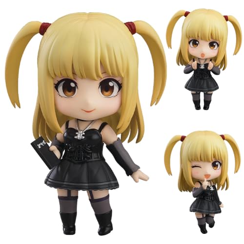 Misa Amane Figur Anime Bewegliche Figuren Mini Super Action Figure Austauschbares Zubehör PVC Modell Sammlerstücke Geschenk 10cm Misa Amane Figur Anime Bewegliche Figuren Mini Super Action Figure Austauschbares Zubehör PVC Modell Sammlerstücke Geschenk 10cm von DEXSHUN