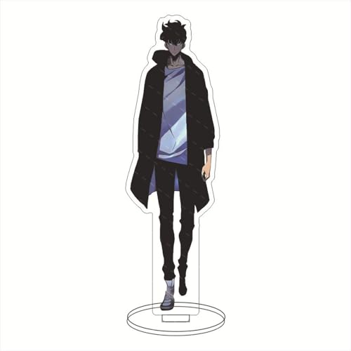 Sung Jin Woo Acryl Figur Ständer Sung Jin woo/Igris/Cha Hae-In Deko Acryl Figuren doppelseitigem Sammlung Desktop-Ständer Geschenk 16cm Sung Jin Woo Acryl Figur Ständer Sung Jin woo/Igris/Cha Hae-In Deko Acryl Figuren doppelseitigem Sammlung Desktop-Ständer Geschenk 16cm von DEXSHUN