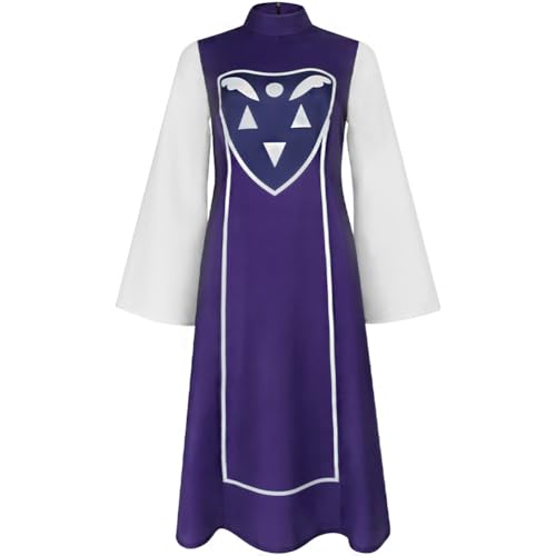 Toriel Dreemurr Anime Cospaly Kostüm Lila Kleid Outfits Halloween Party Performance Kostüm Dress Up Karneval Toriel Dreemurr Anime Cospaly Kostüm Lila Kleid Outfits Halloween Party Performance Kostüm Dress Up Karneval von DEXSHUN