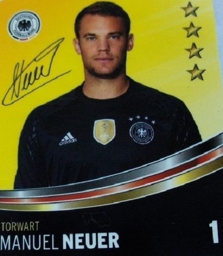 Rewe DFB Sammelkarten EM 2016 Auswahl aus allen 36 und Sammelalbum oder alles komplett (Nr 1 Manuel Neuer) von DFB EM 2016