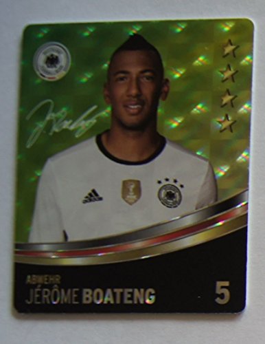 Rewe DFB Sammelkarten EM 2016 Auswahl aus allen 36 und Sammelalbum oder alles komplett (Nr 5 Glitzer Boateng) von DFB EM 2016